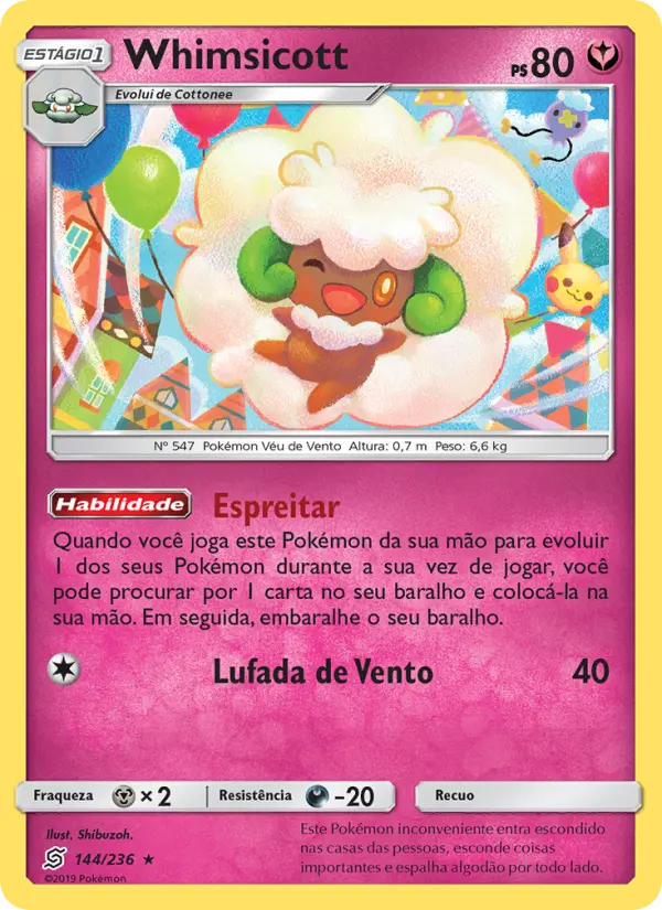 Whimsicott — Sintonia Mental  144