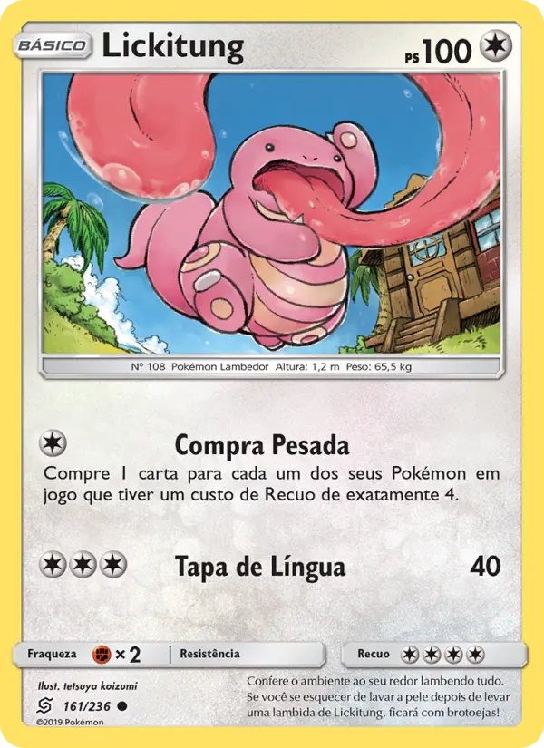 Lickitung — Sintonia Mental  161