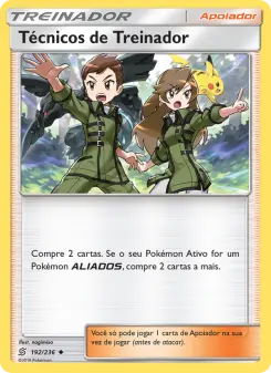 Técnicos de Treinador