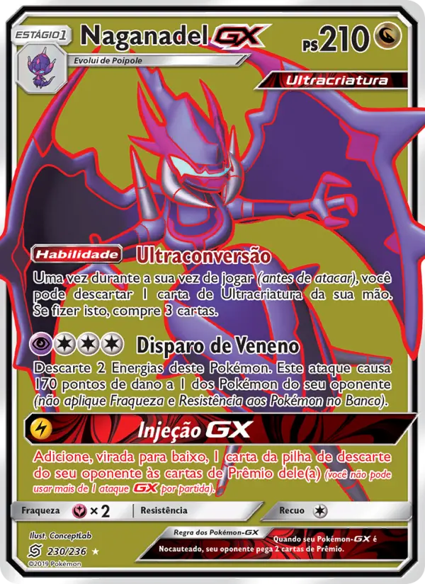 Naganadel GX — Sintonia Mental  230