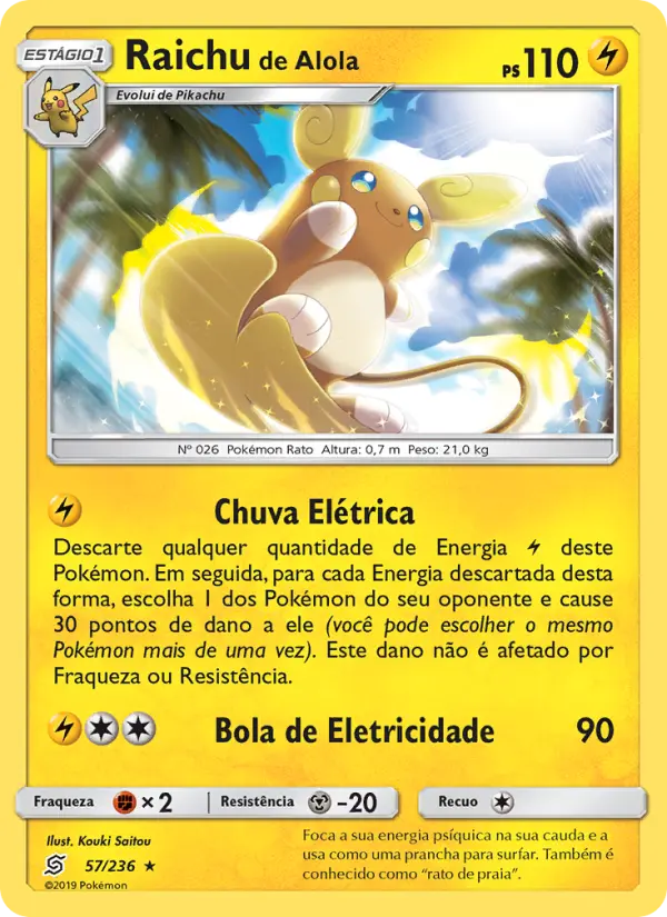 Raichu de Alola — Sintonia Mental  57