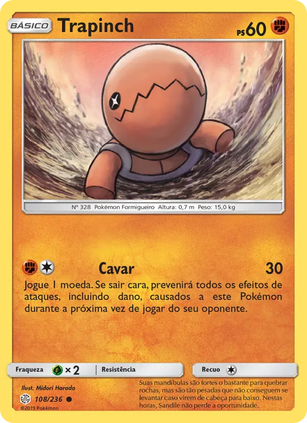 Trapinch — Eclipse Cósmico 108