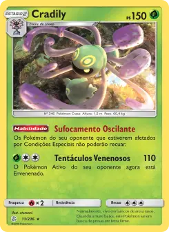 Cradily — Eclipse Cósmico 11