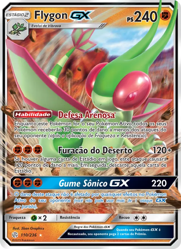 Flygon GX — Eclipse Cósmico 110