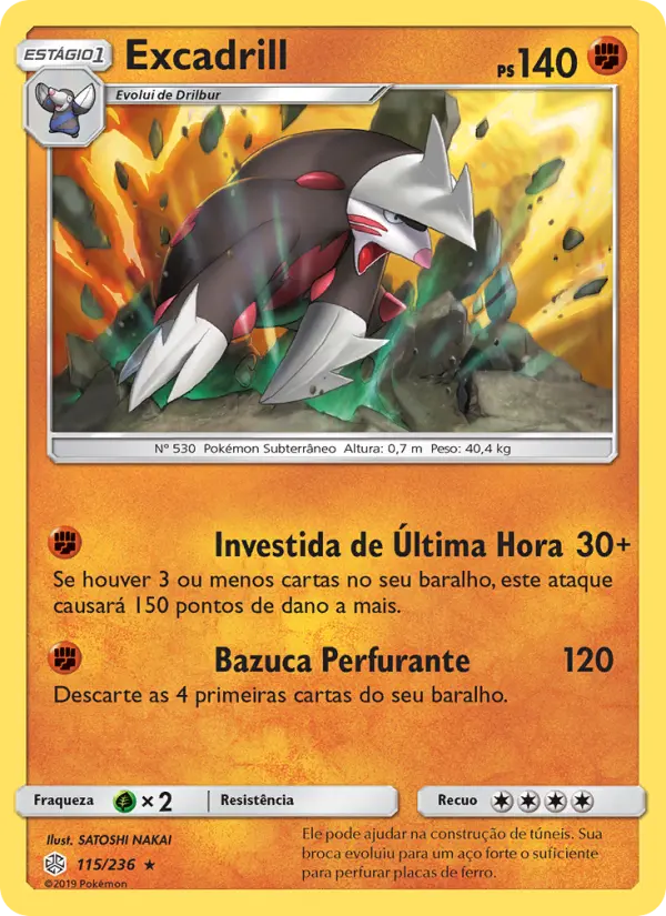Excadrill — Eclipse Cósmico 115