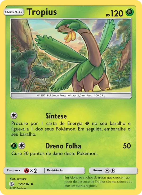 Tropius — Eclipse Cósmico 12