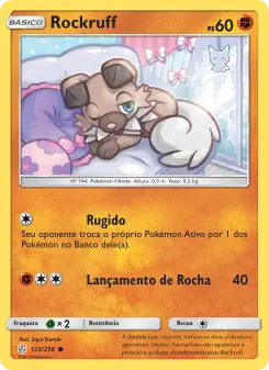 Rockruff — Eclipse Cósmico 123