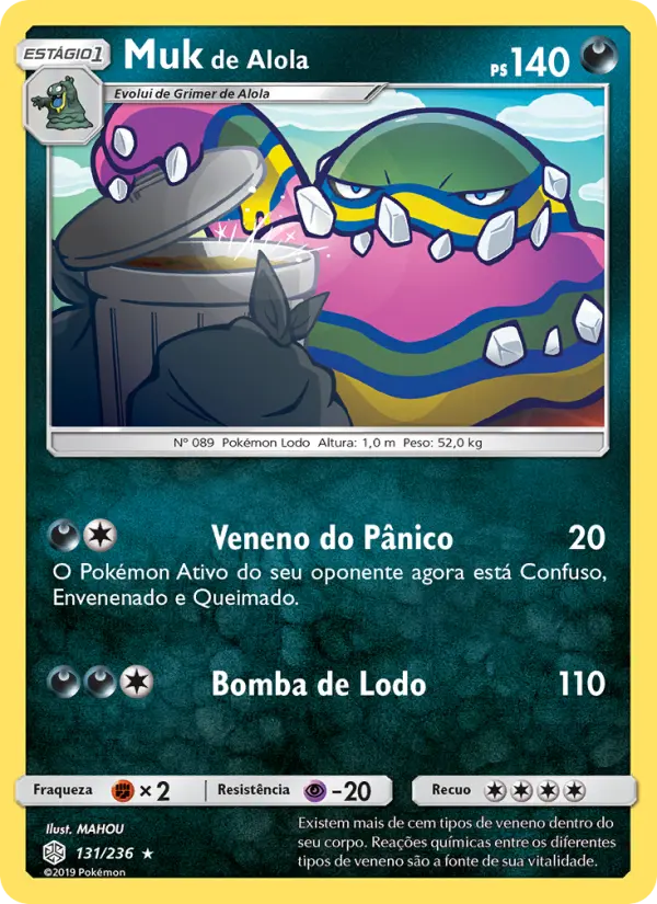Muk de Alola — Eclipse Cósmico 131
