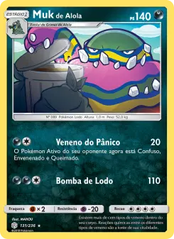 Muk de Alola — Eclipse Cósmico 131