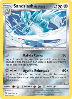 Sandslash de Alola — Eclipse Cósmico 138