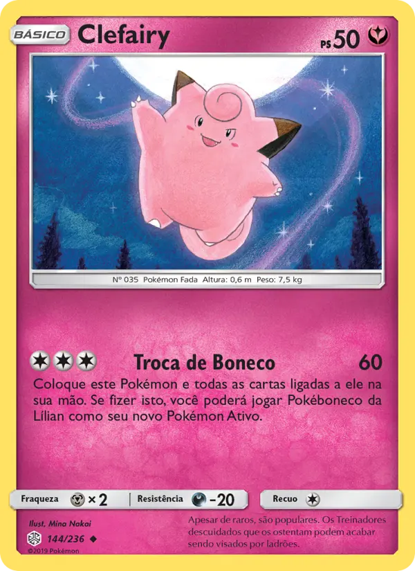 Clefairy — Eclipse Cósmico 144