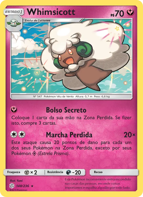 Whimsicott — Eclipse Cósmico 148