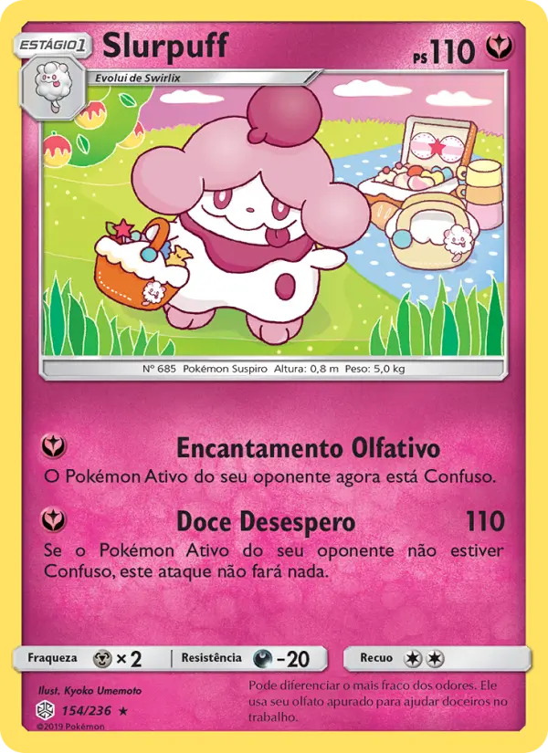 Slurpuff — Eclipse Cósmico 154