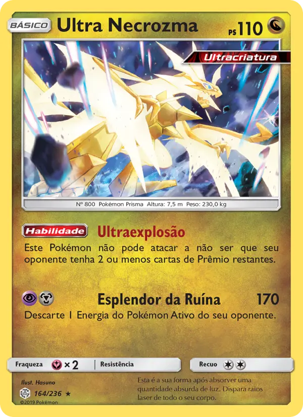 Ultra Necrozma — Eclipse Cósmico 164