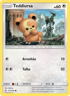 Teddiursa — Eclipse Cósmico 171
