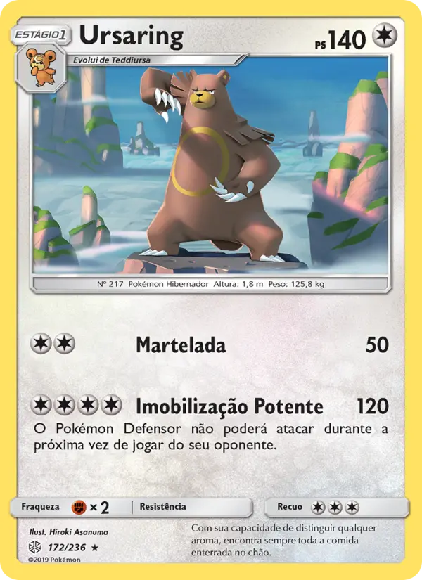 Ursaring — Eclipse Cósmico 172