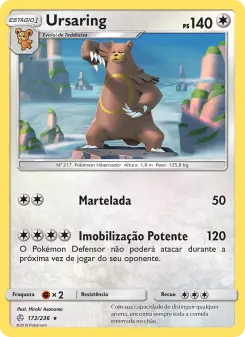 Ursaring — Eclipse Cósmico 172