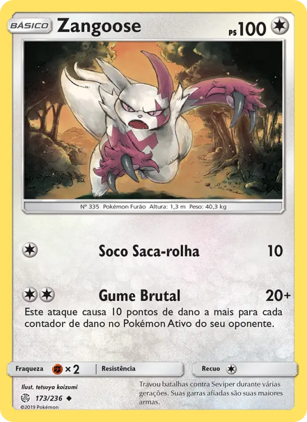 Zangoose — Eclipse Cósmico 173