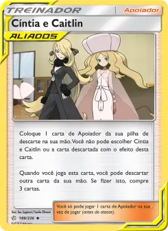 Cíntia e Caitlin — Eclipse Cósmico 189