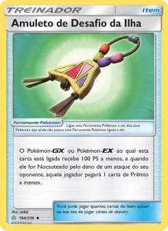 Amuleto de Desafio da Ilha — Eclipse Cósmico 194