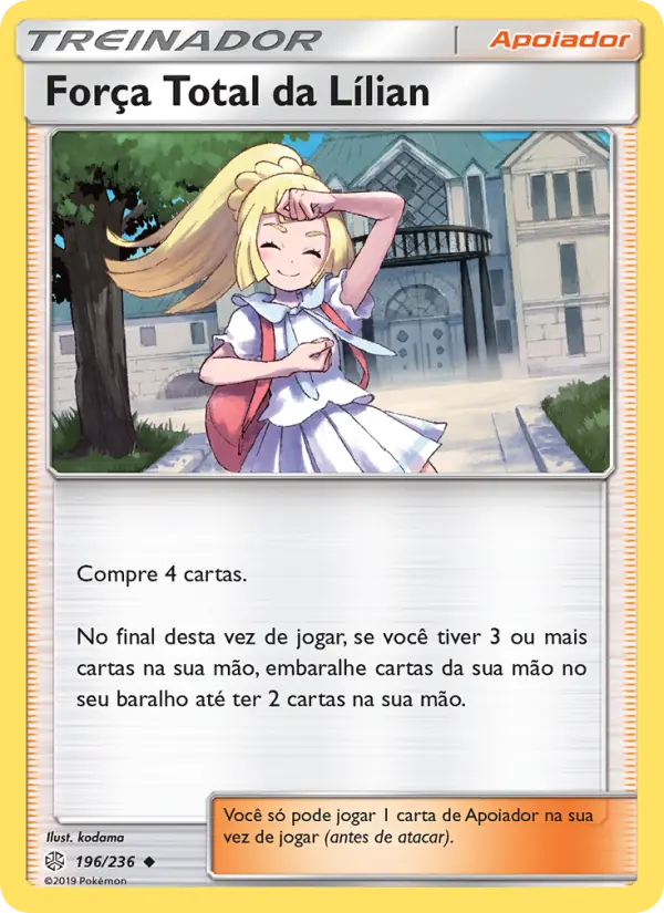 Força Total da Lílian — Eclipse Cósmico 196