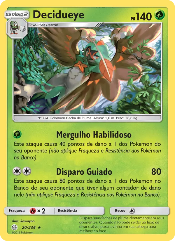 Decidueye — Eclipse Cósmico 20