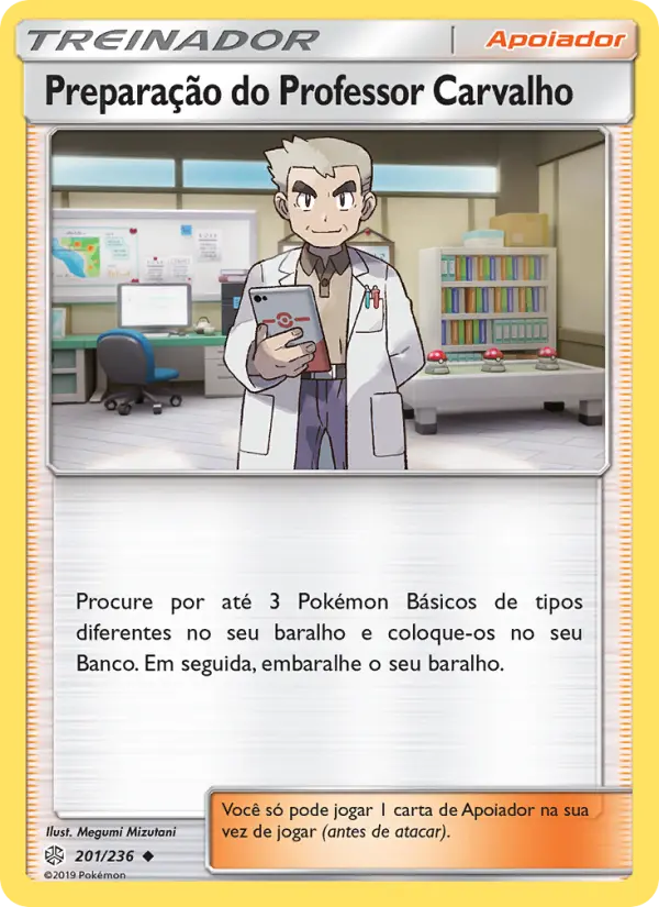 Preparação do Professor Carvalho — Eclipse Cósmico 201