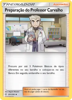 Preparação do Professor Carvalho — Eclipse Cósmico 201