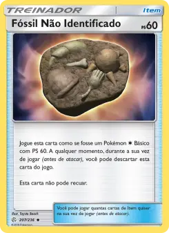 Fóssil Não Identificado — Eclipse Cósmico 207