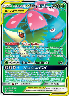 Venusaur e Snivy GX — Eclipse Cósmico 210