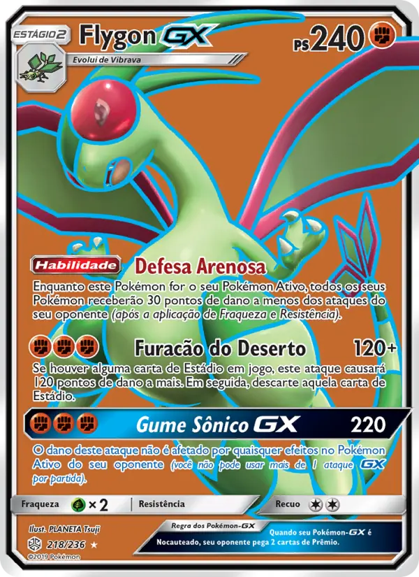 Flygon GX — Eclipse Cósmico 218