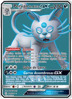 Persian de Alola GX — Eclipse Cósmico 219