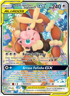 Mega Lopunny e Jigglypuff GX — Eclipse Cósmico 226
