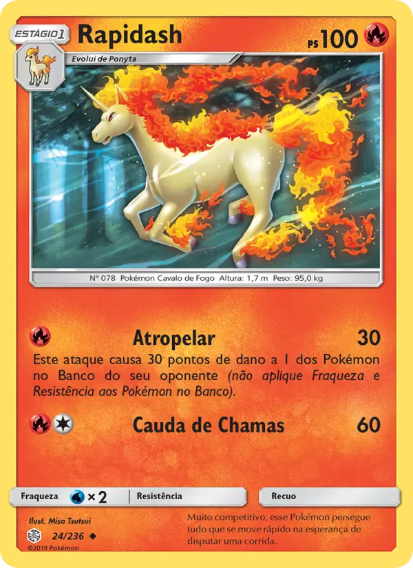 Rapidash — Eclipse Cósmico 24