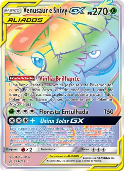 Venusaur e Snivy GX — Eclipse Cósmico 249