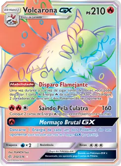 Volcarona GX — Eclipse Cósmico 252