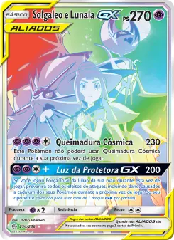 Solgaleo e Lunala GX — Eclipse Cósmico 254
