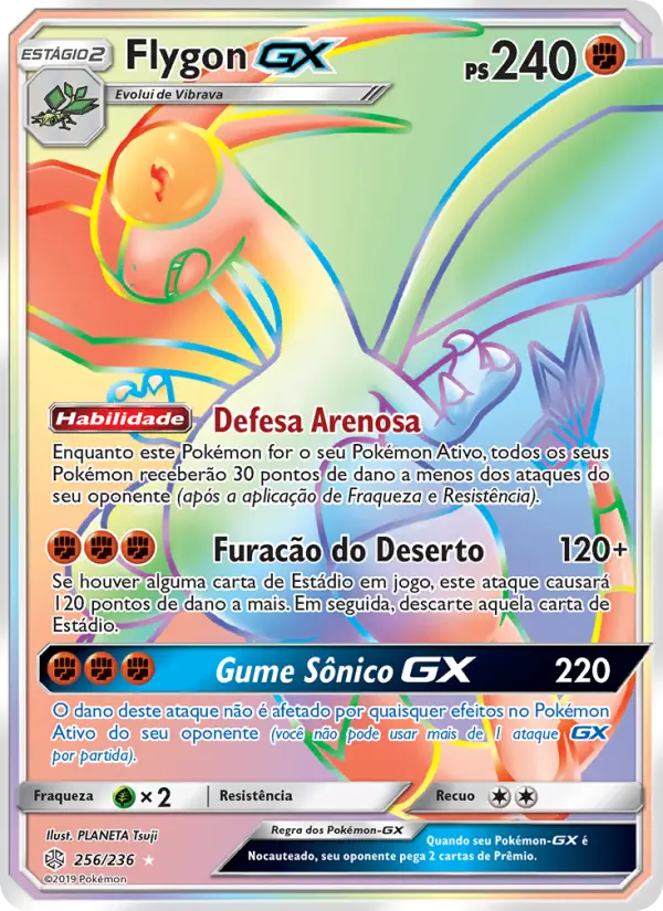 Flygon GX — Eclipse Cósmico 256