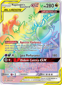 Naganadel e Guzzlord GX — Eclipse Cósmico 260