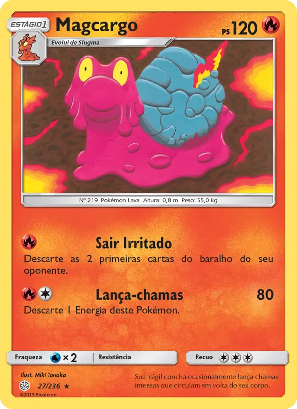 Magcargo — Eclipse Cósmico 27