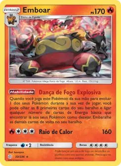 Emboar — Eclipse Cósmico 33