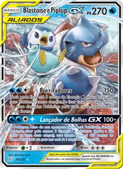 Blastoise e Piplup GX — Eclipse Cósmico 38