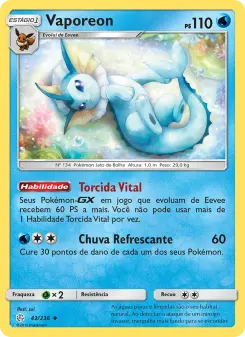 Vaporeon — Eclipse Cósmico 42