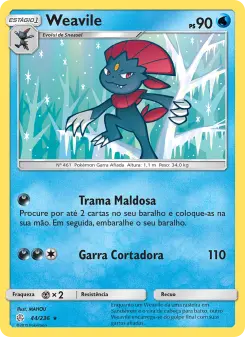Weavile — Eclipse Cósmico 44