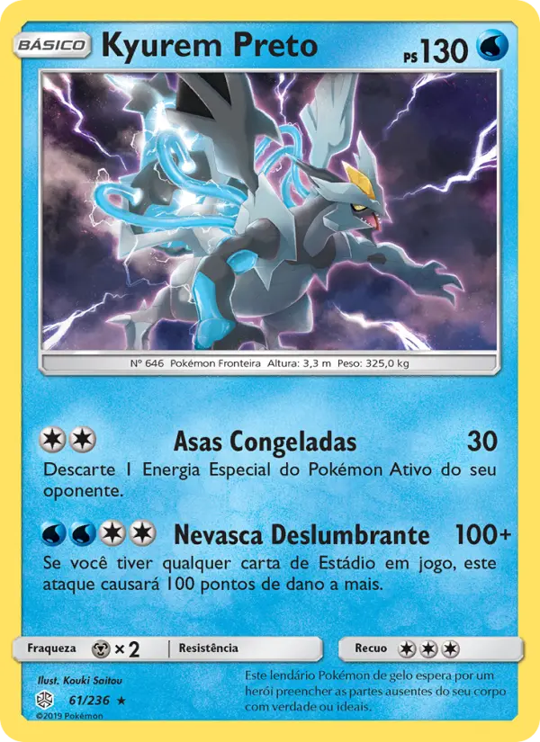 Kyurem Preto — Eclipse Cósmico 61