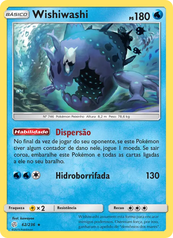 Wishiwashi — Eclipse Cósmico 62