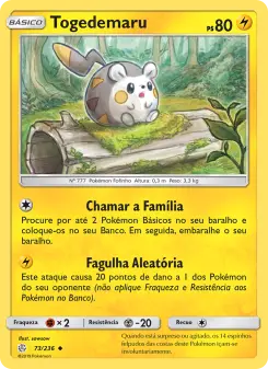 Togedemaru — Eclipse Cósmico 73