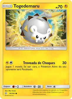 Togedemaru — Eclipse Cósmico 74