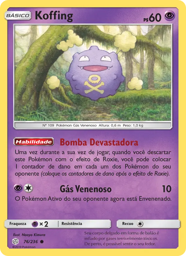 Koffing — Eclipse Cósmico 76