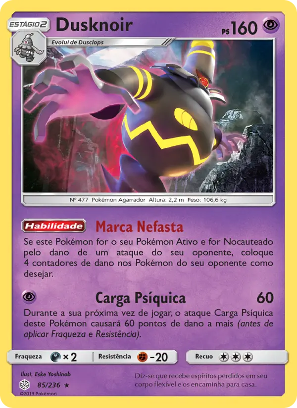 Dusknoir — Eclipse Cósmico 85
